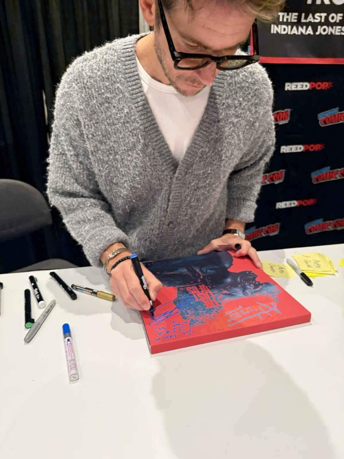 Ashley Johnson, Troy Baker — The Last Of Us Autographed 10th Anniversary LP, image 4