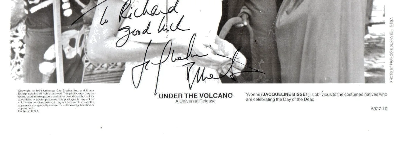 Jacqueline Bisset Autographed Under The Volcano Actress 8x10 inch BW Photo, изображение 3