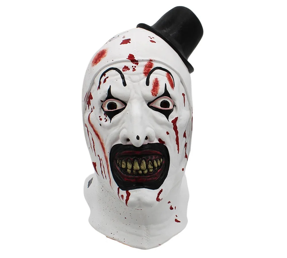 David Thornton — David Thornton Signed Terrifier Art the Clown Latex Mask
