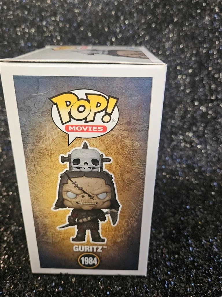 JOEL TOBECK — JOEL TOBECK HAND SIGNED FUNKO POP! 1985 GURITZ LORD OF THE RINGS FIGURE W/ COA, изображение 5