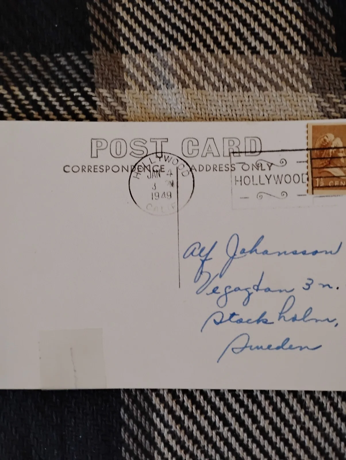 Gail Russell — Vintage "The Uninvited" Actress Gail Russell Signed Photo, изображение 3