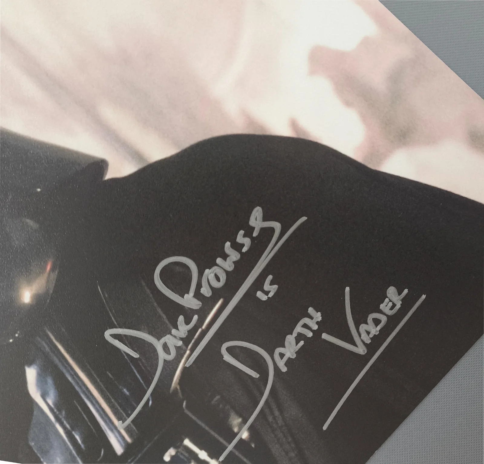 DAVID PROWSE — DAVID PROWSE ( Darth Vader )SIGNED AUTOGRAPHED PHOTO 8X10, image 2