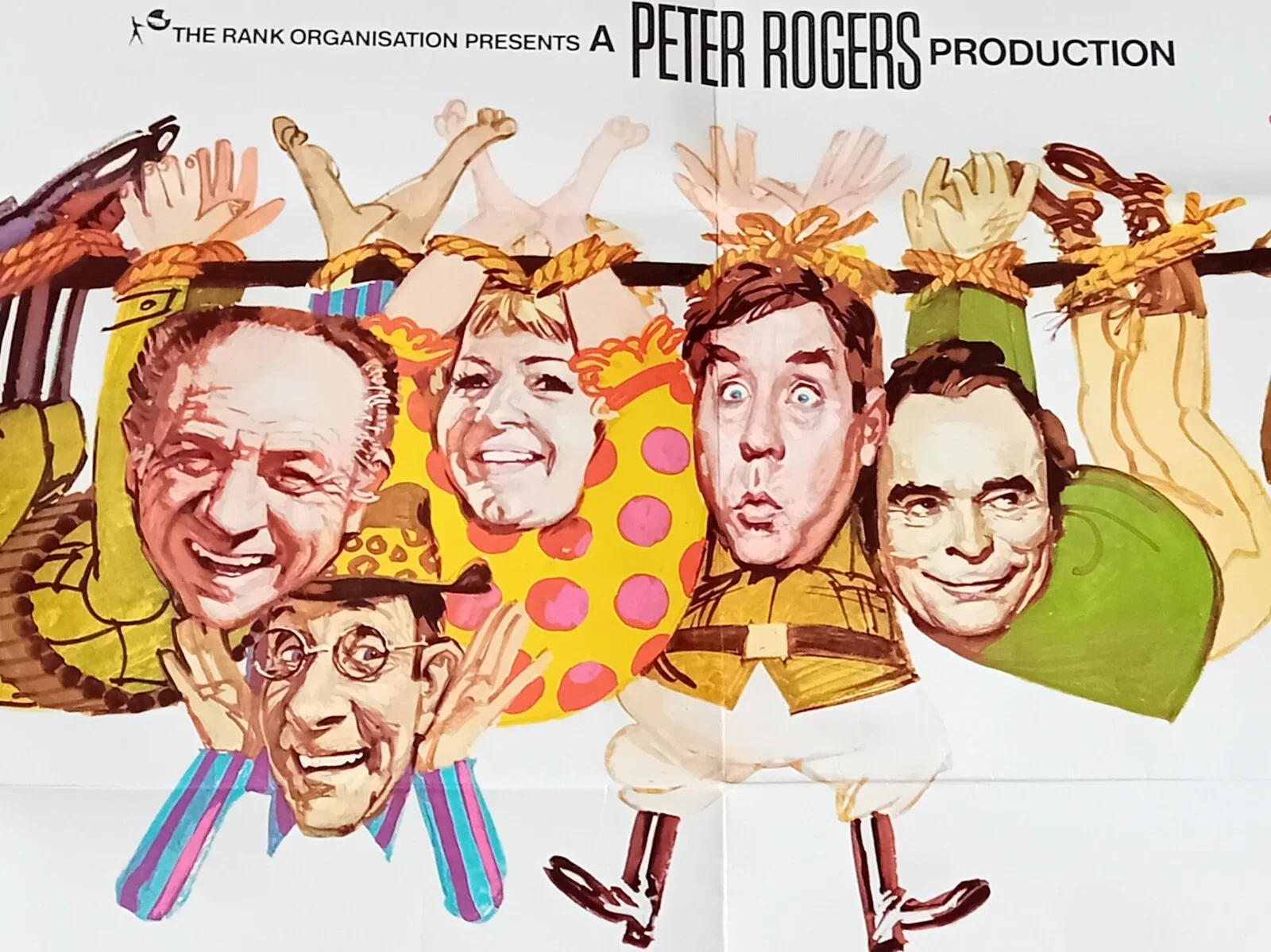 Carry On Up The Jungle Film Poster. Original Carry On Film Poster - Carry On, изображение 4