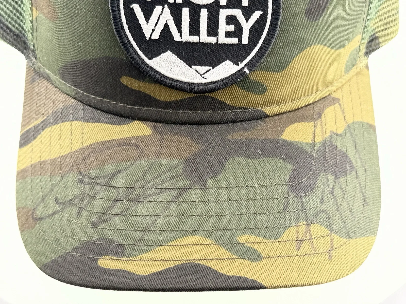 High Valley Dual Signed Autographed Camo Baseball Hat Cap Country Music, image 5