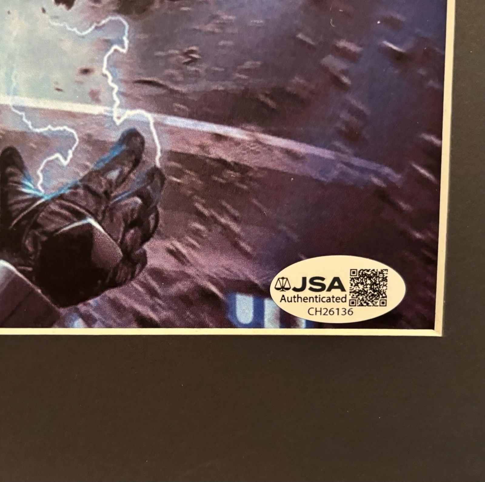 Sam Witwer — Star Wars The Force Unleashed Sam Witwer Autograph Starkiller JSA COA Framed Art, image 4