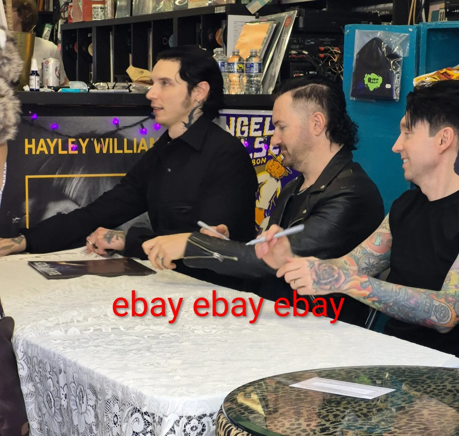 BLACK VEIL BRIDES SIGNED VINYL-- PROOF--- VINDICATE, image 2
