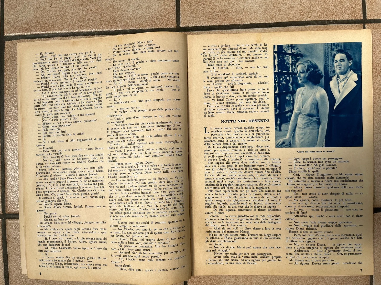 Vintage GRETA GARBO TALLULAH BANKHEAD CLARK GABLE GARY COOPER Italien Mag 1932, изображение 5