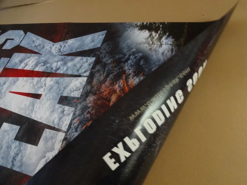 Dante's Peak Original 1997 Double Sided Movie Poster 40" x 27" Pierce Brosnan, изображение 2