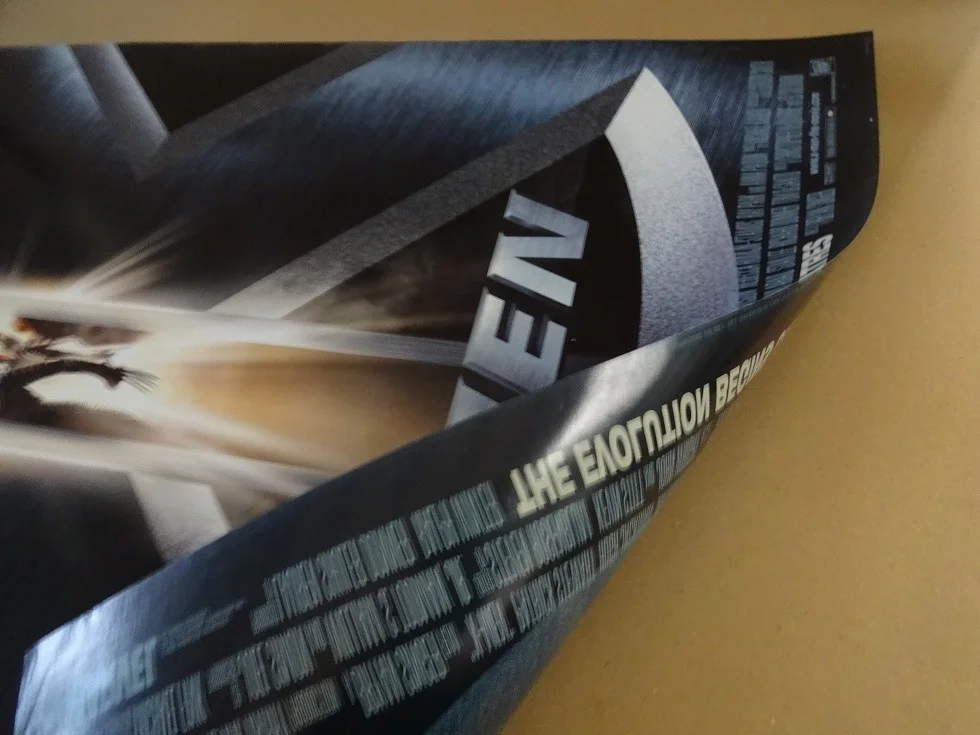 X-Men Double Sided 2000 Movie Poster Mint 40" x 27" Ian McKellen Hugh Jackman, image 2