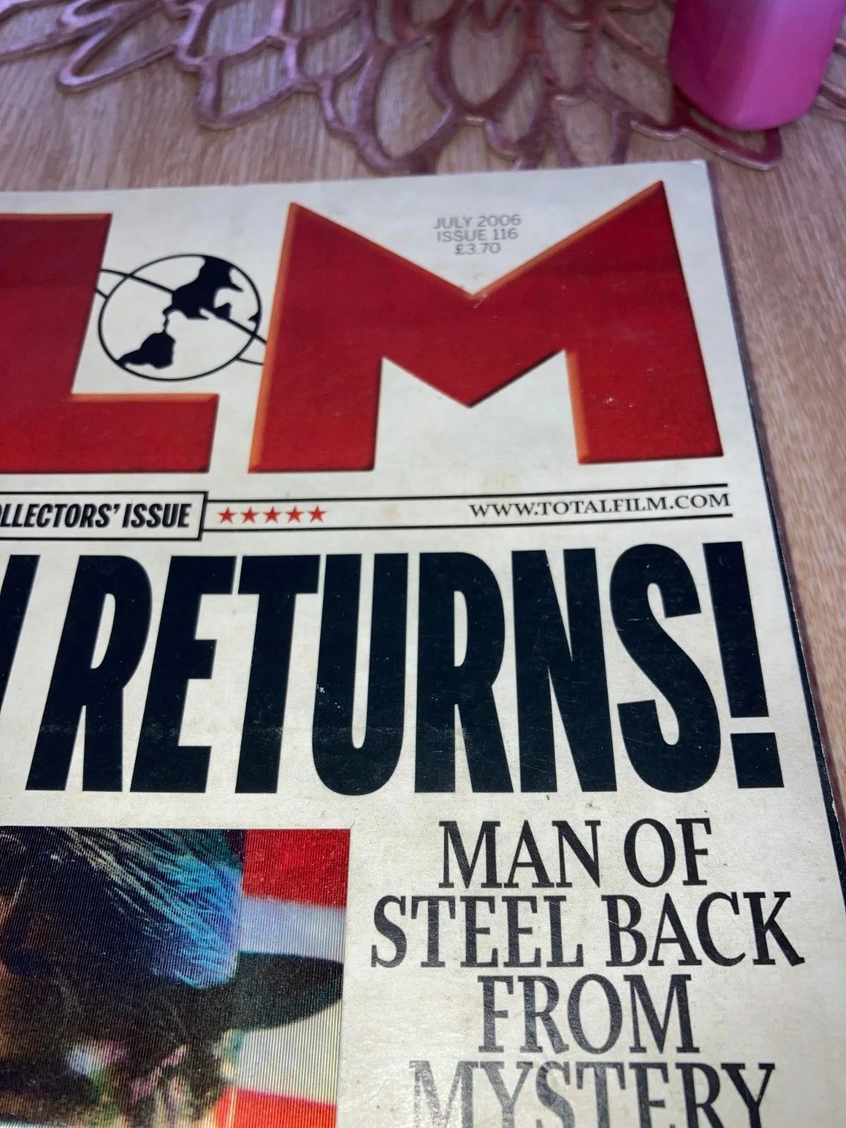 Total Film Magazine Superman edition July 2006 lot 7, изображение 2