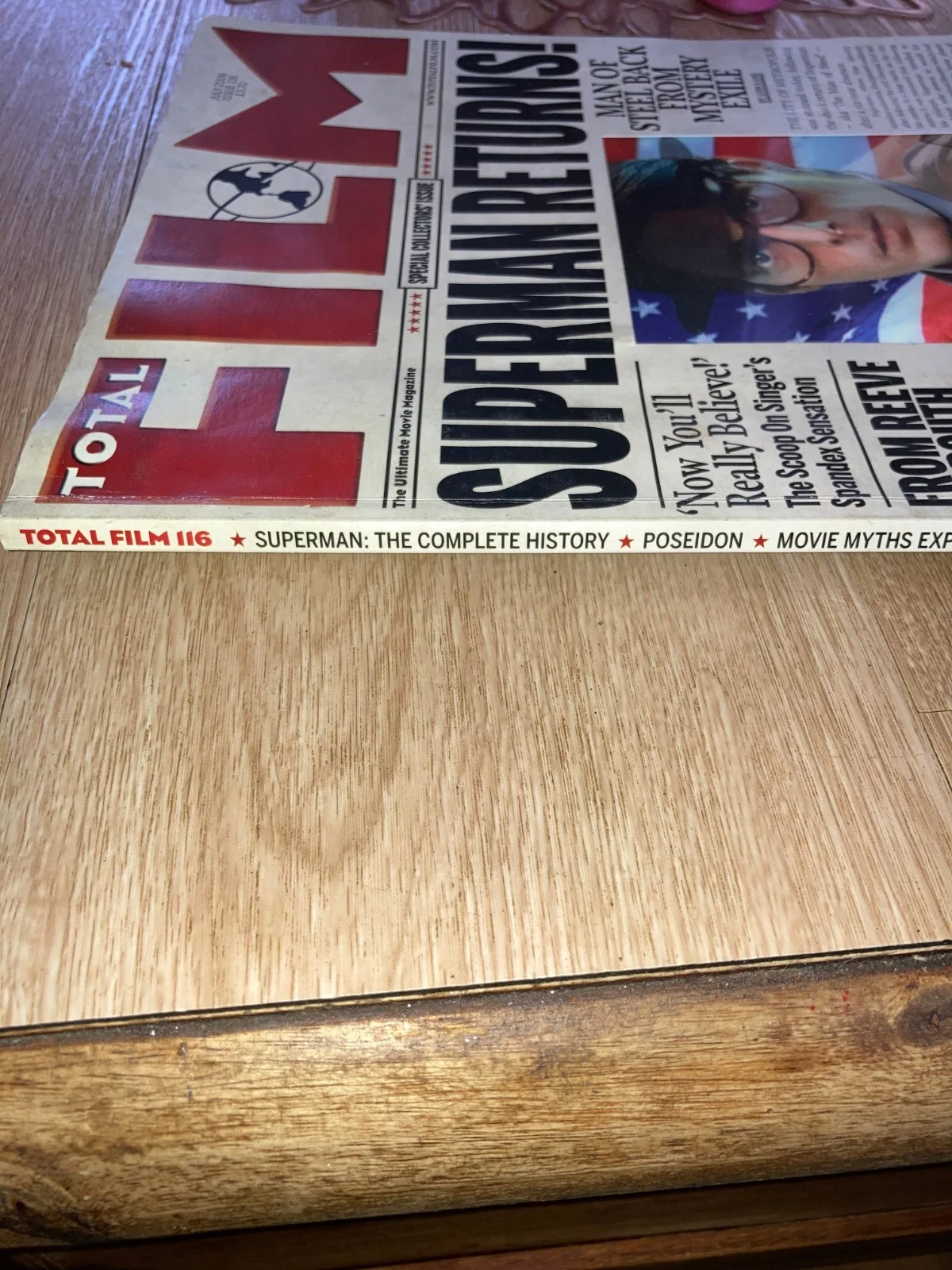Total Film Magazine Superman edition July 2006 lot 7, изображение 3