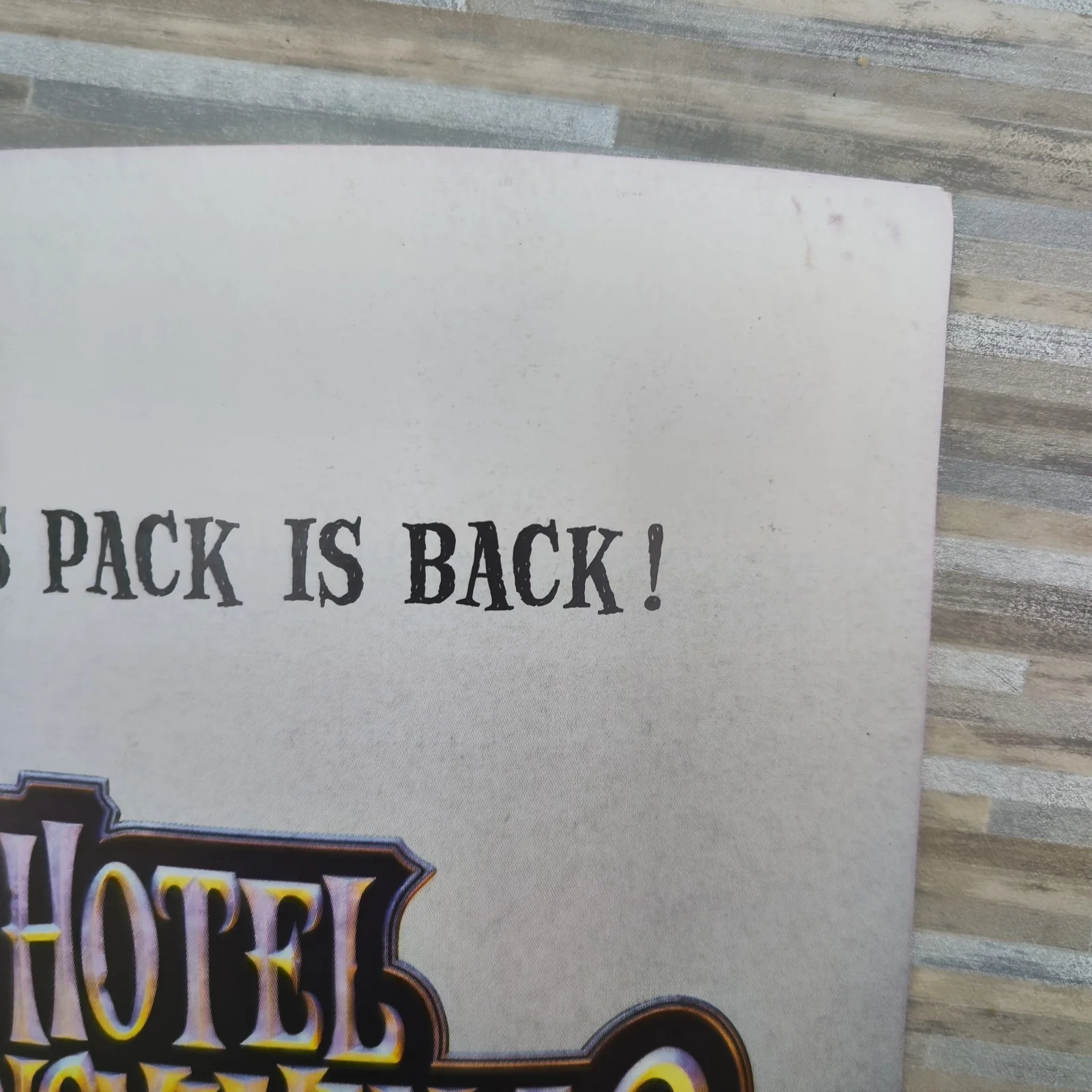 Hotel Transylvania 2 Poster Cinema A3 double sided puzzles 11.5"x16.5"approx, image 4