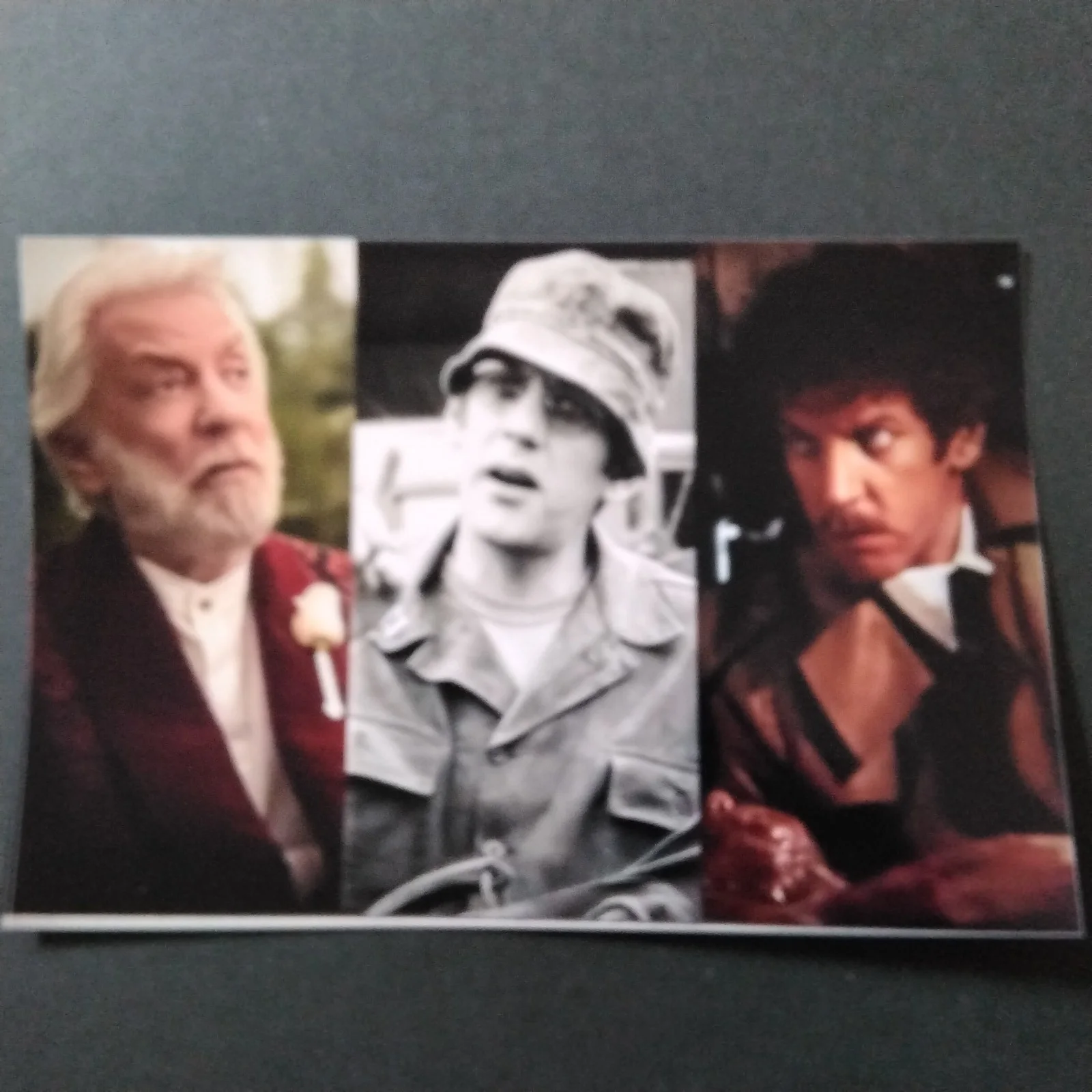Donald Sutherland SIGNED Card PhotoMovie TV Actor Klute Hunger Games MASH JFK, изображение 5