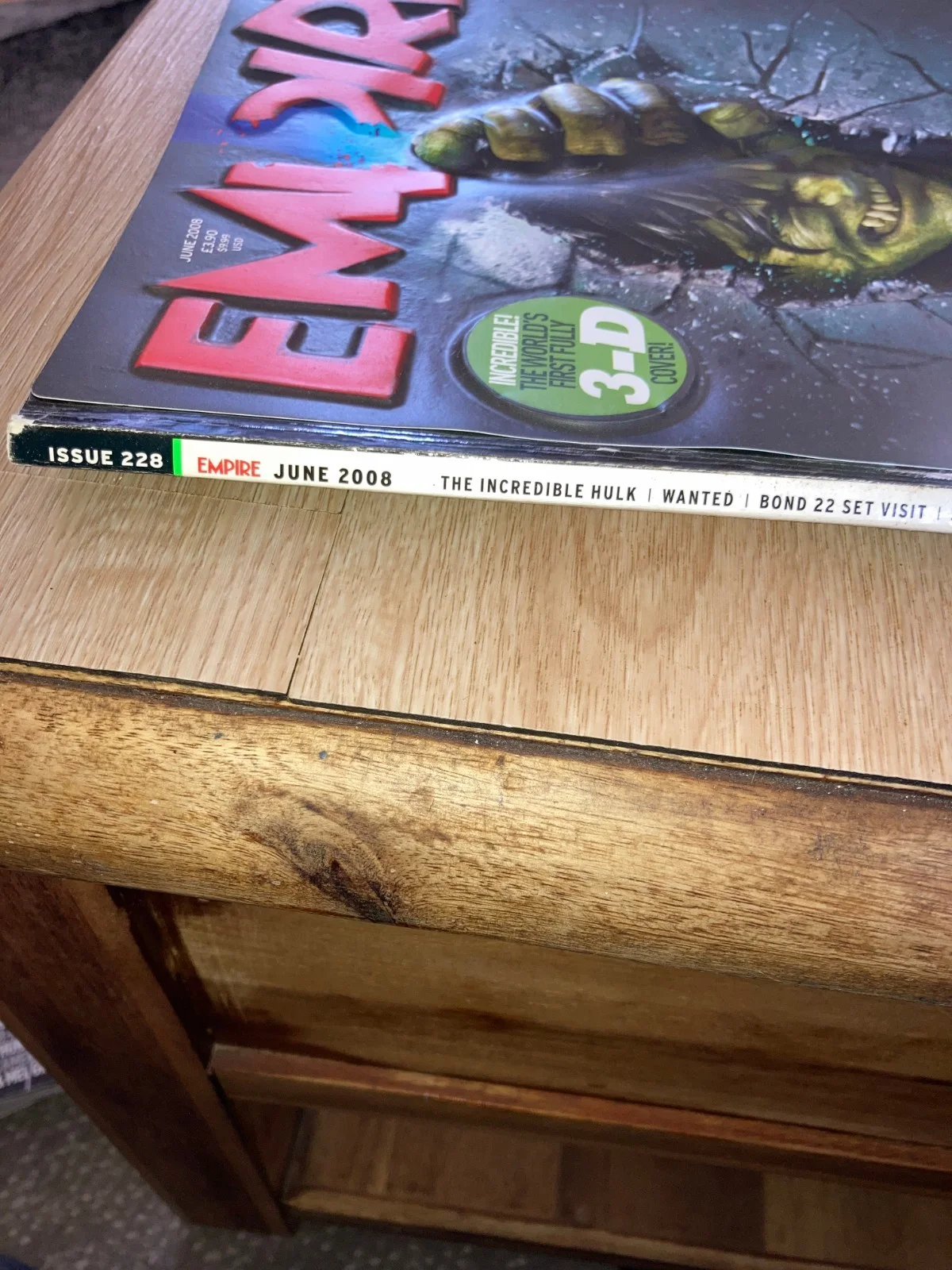 Empire Magazine The Hulk edition June 2008 lot 6, изображение 4