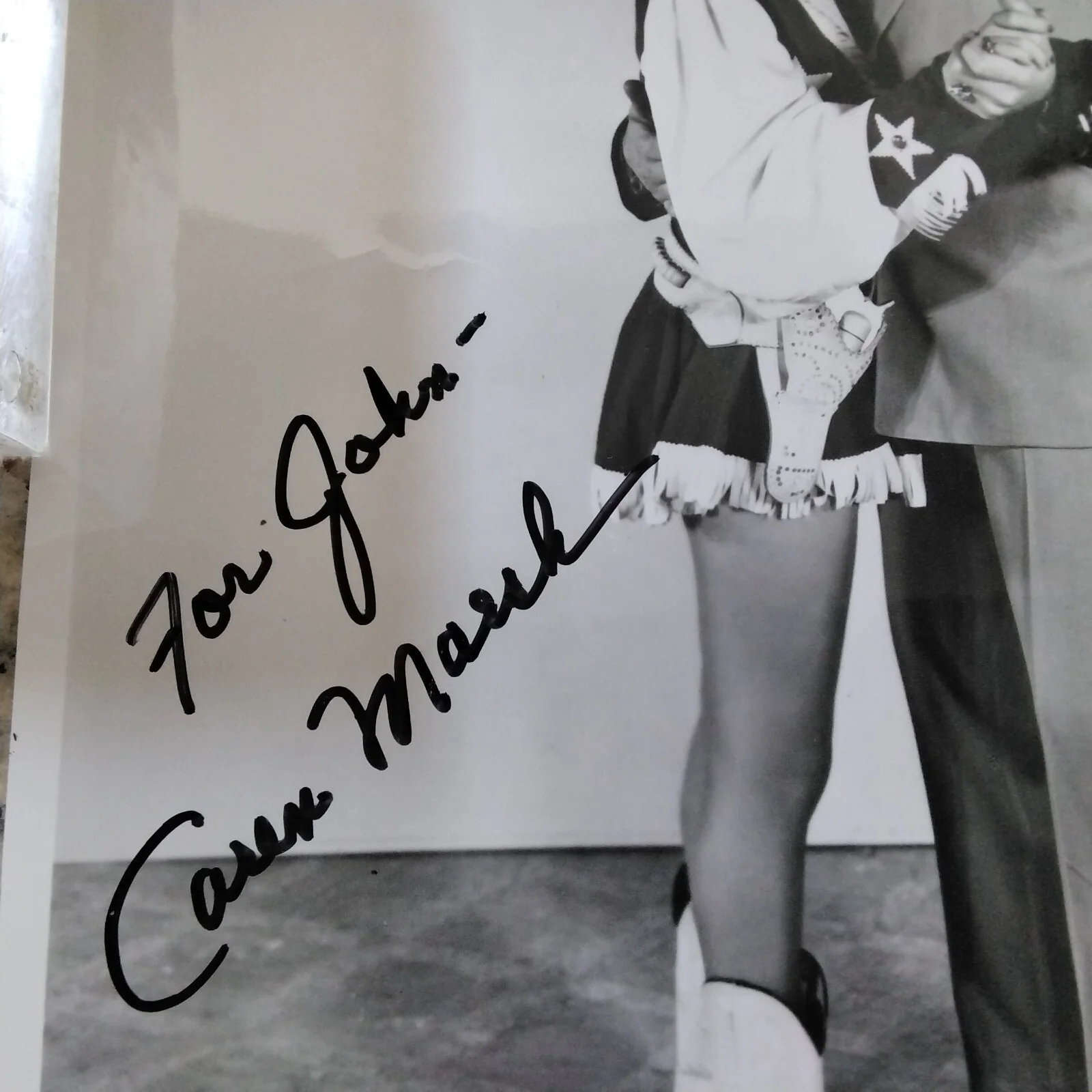 Caren Marsh SIGNED Photo Actress StandIn Judy Garland Wizard of Oz Roy Rogers, изображение 4