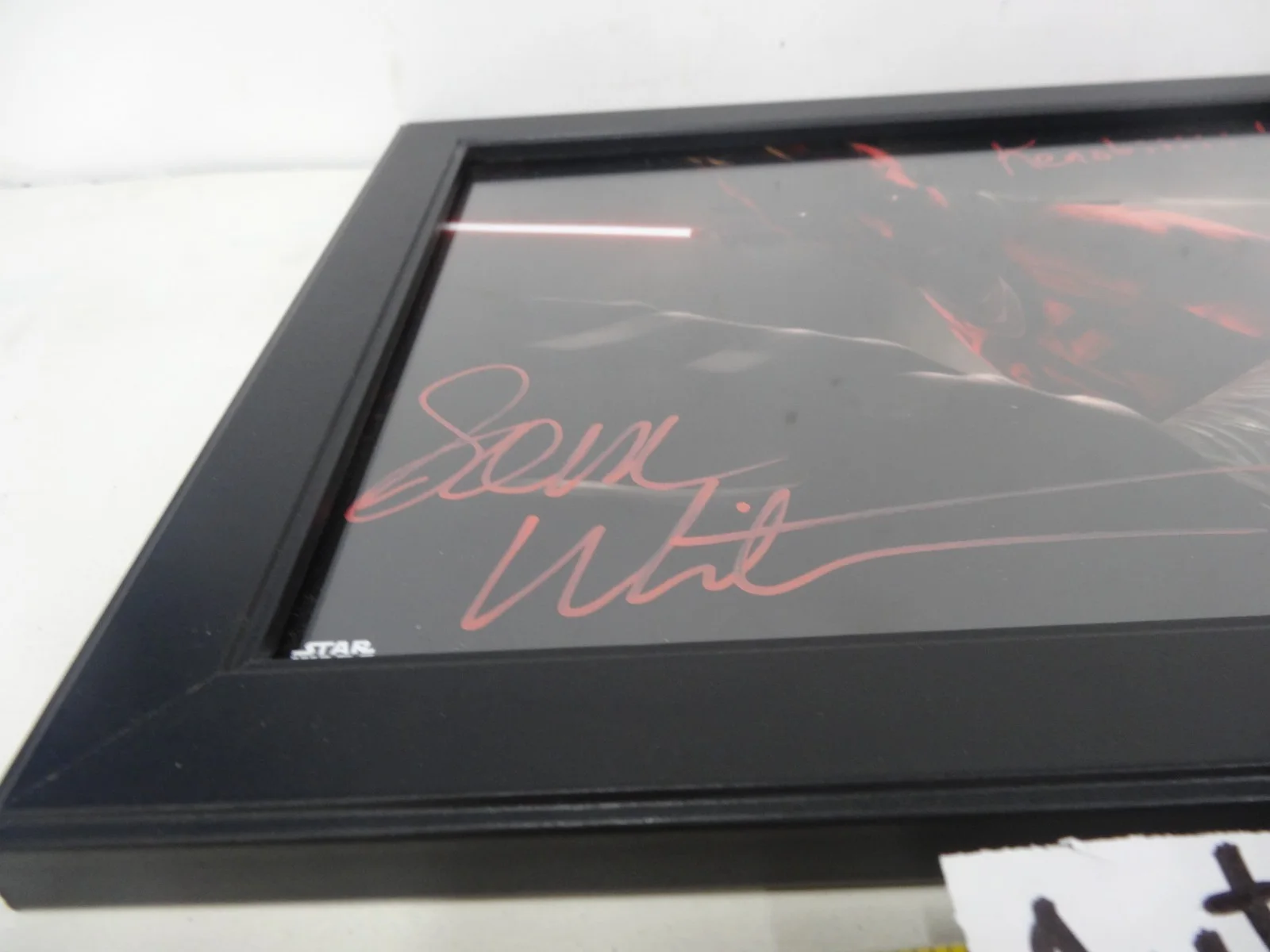 Sam Witwer — Sam Witwer Star Wars 8 x 10 signed autograph Topps Darth Maul, image 4