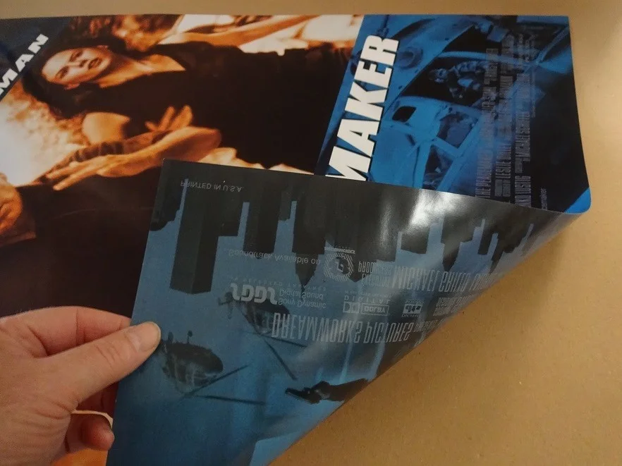 The Peacemaker Original 1997 Double Sided Movie Poster 40" x 27" George Clooney, image 2