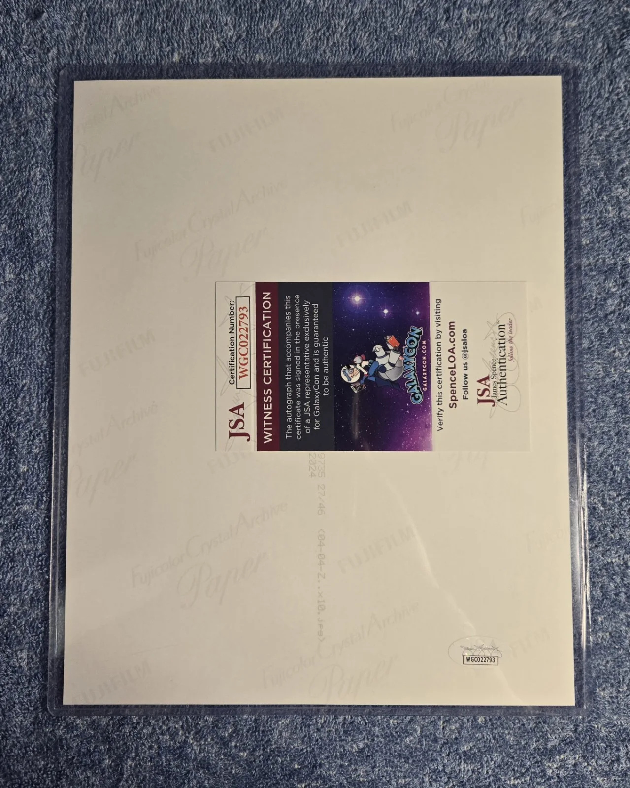 RWBY - BLAKE BELLADONNA - 8x10 PHOTO - SIGNED BY ARRYN ZECH - JSA CERTIFIED, изображение 2