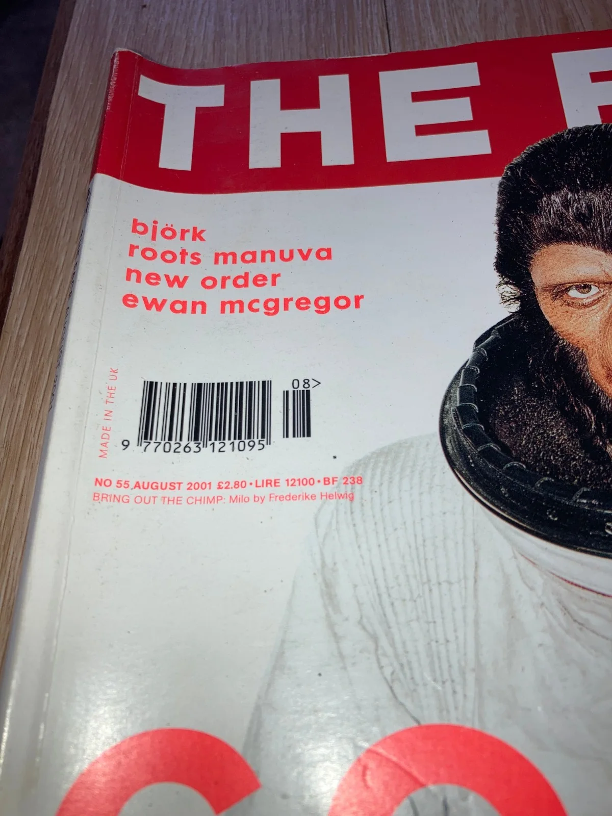 The Face Magazine Planet of the Apes edition August 2001 lot 3, изображение 2