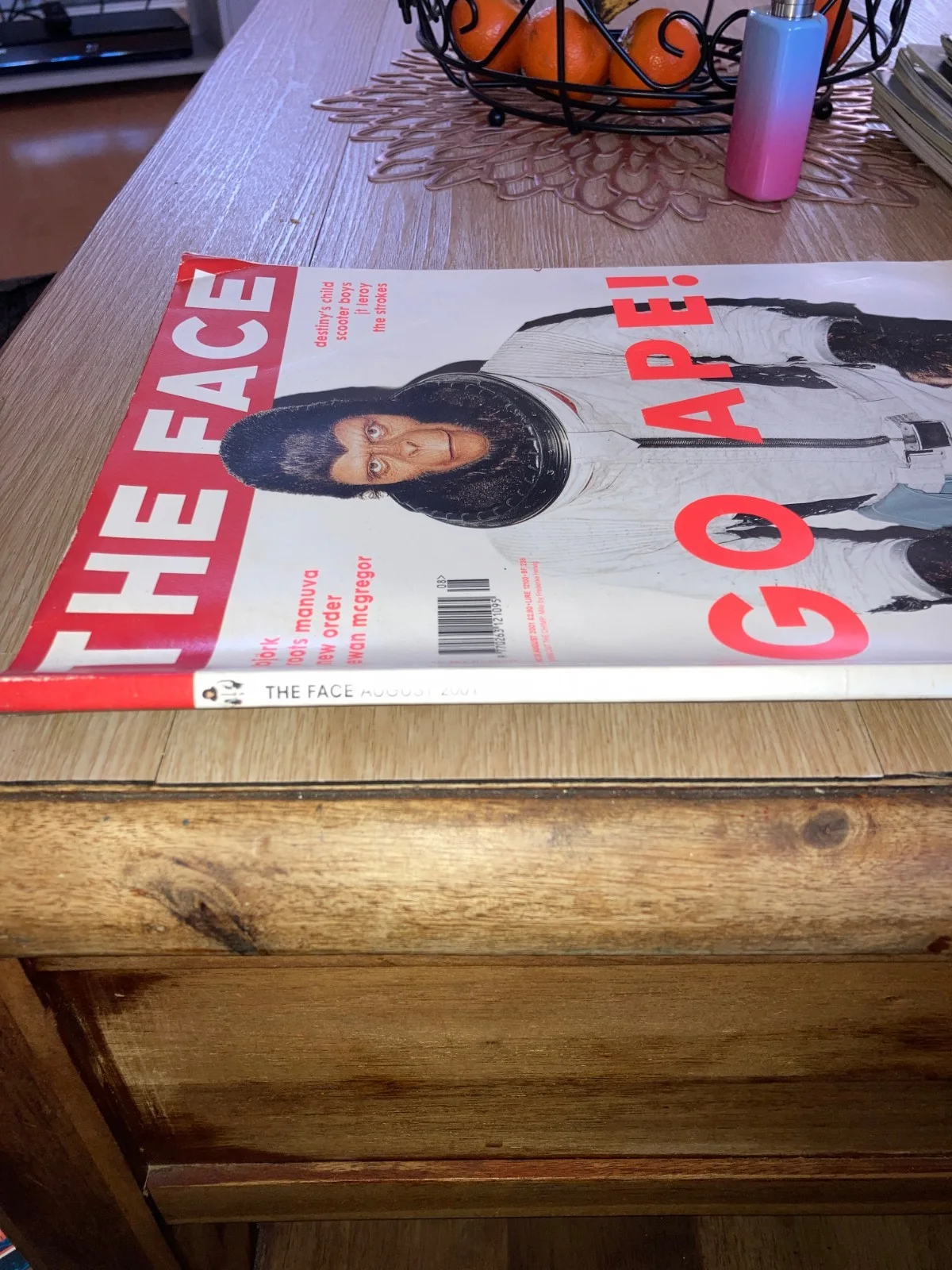 The Face Magazine Planet of the Apes edition August 2001 lot 3, изображение 3