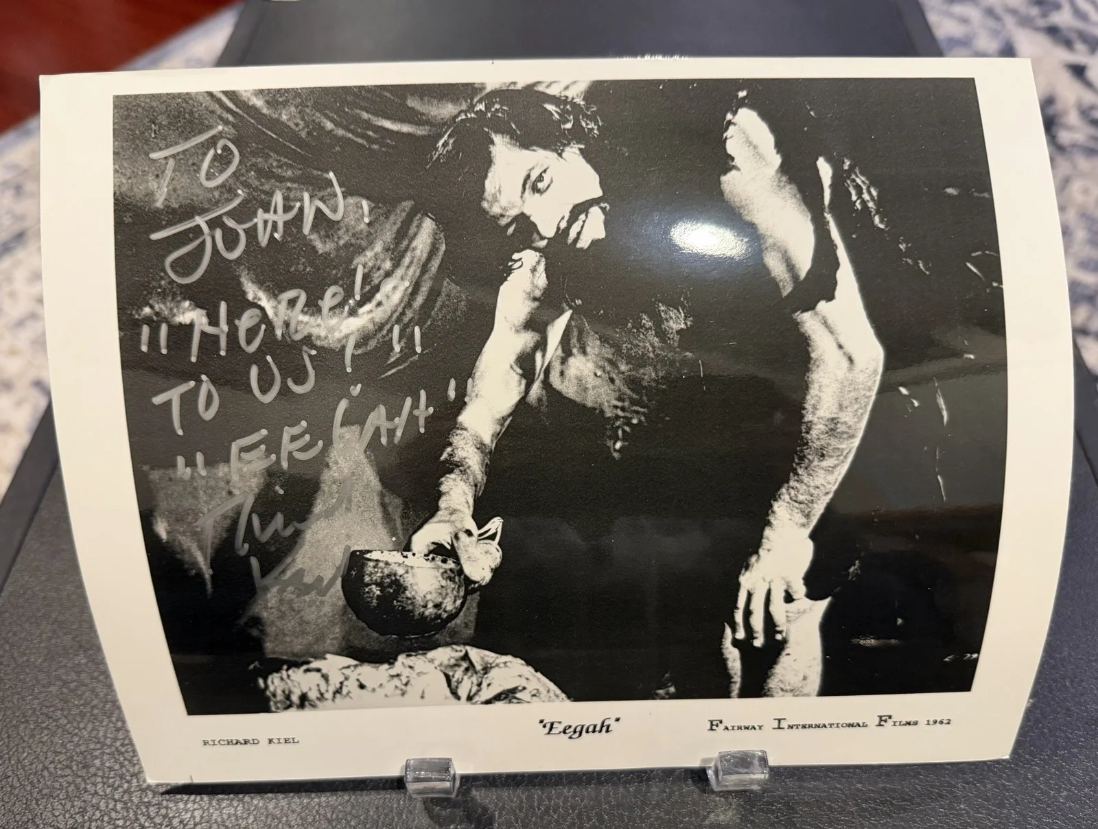 Signed Richard Kiel Photograph Personalized, image 2