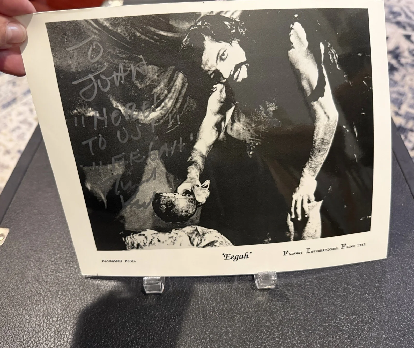 Signed Richard Kiel Photograph Personalized, image 3