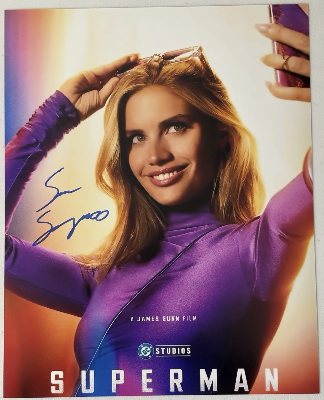 Sara Sampaio — Sara Sampaio Signed Photo, 8x10 with COA, Superman, Eve