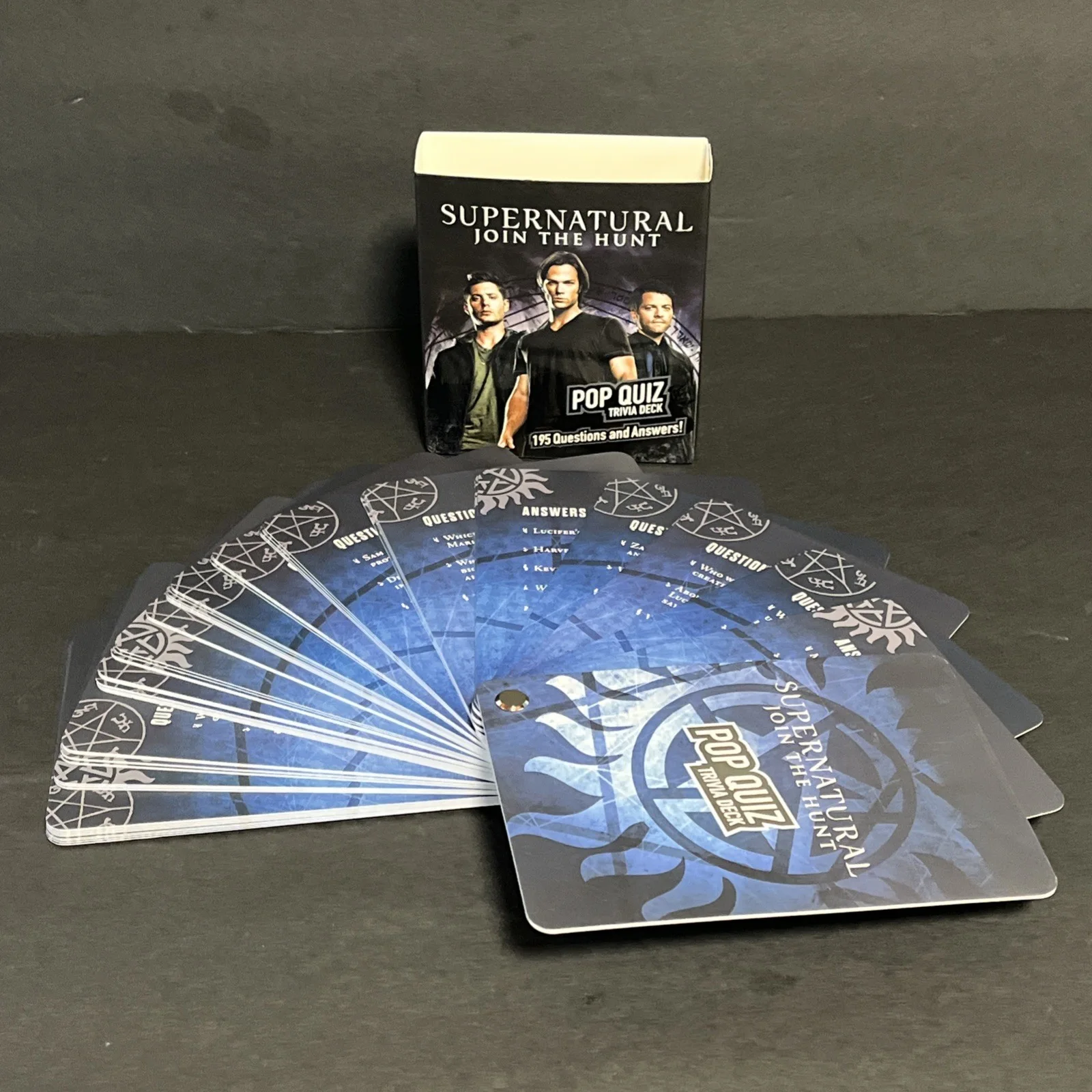 SUPERNATURAL Join The Hunt Pop Quiz Trivia Deck, image 2