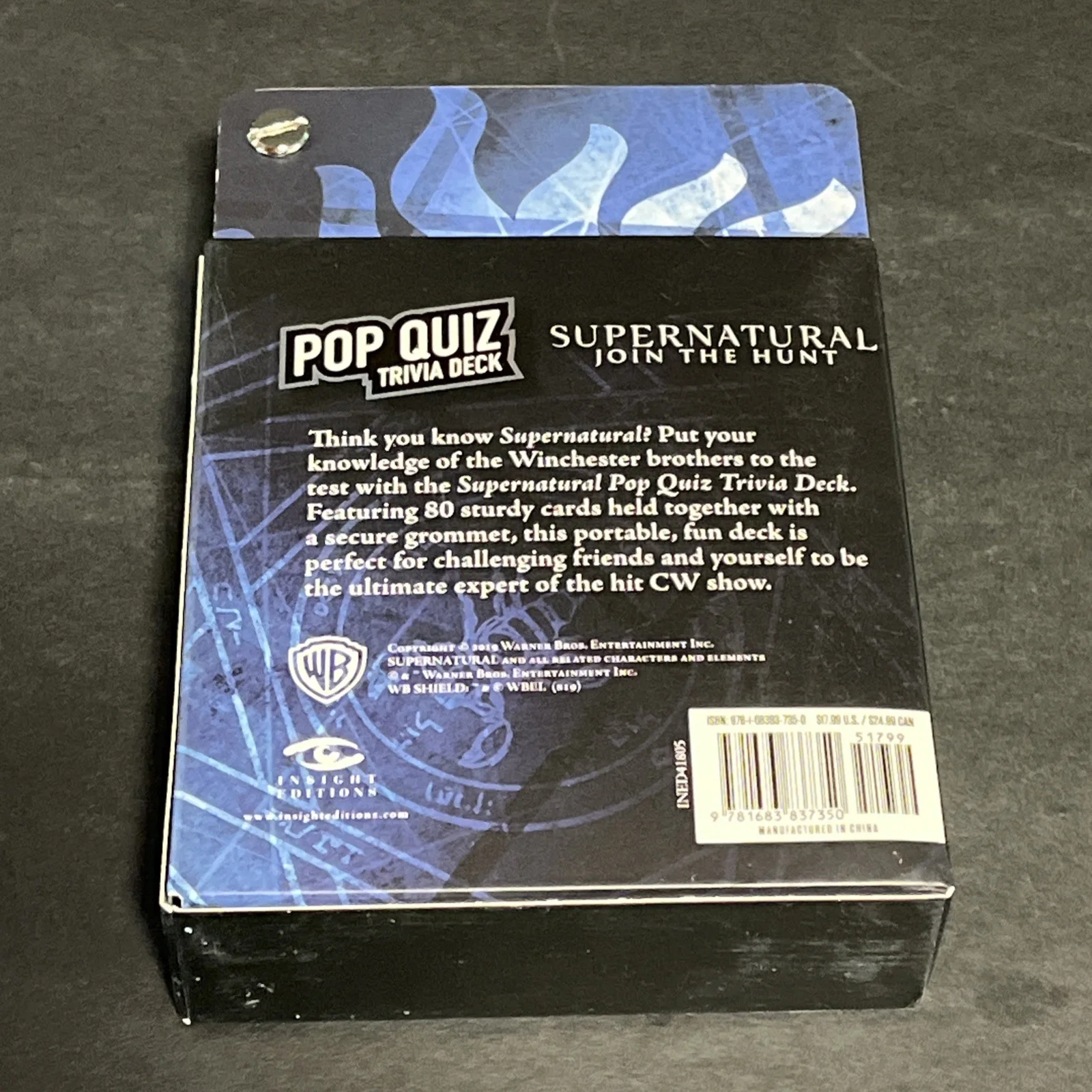 SUPERNATURAL Join The Hunt Pop Quiz Trivia Deck, image 4