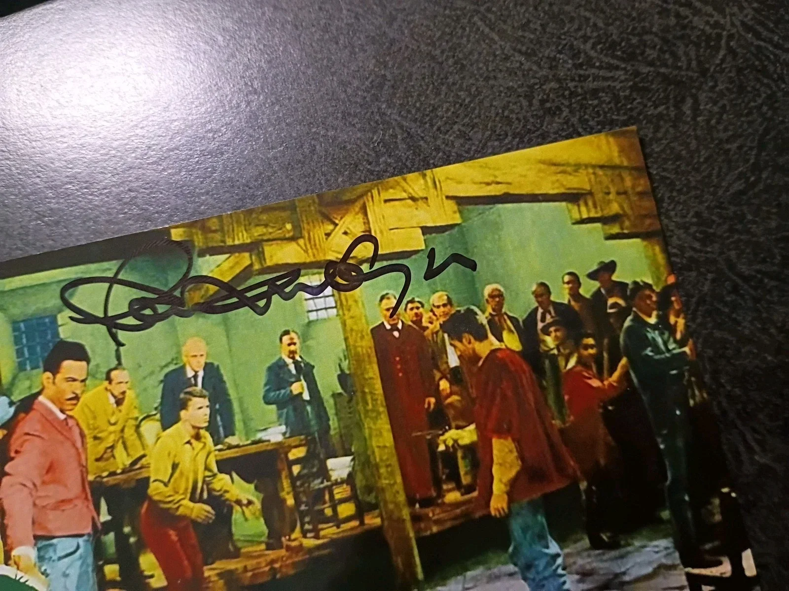 KONNAN — PATRICK WAYNE Hand Signed Autograph 4X6 Photo DAD IS JOHN WAYNE - THE YOUNG LAND, изображение 2