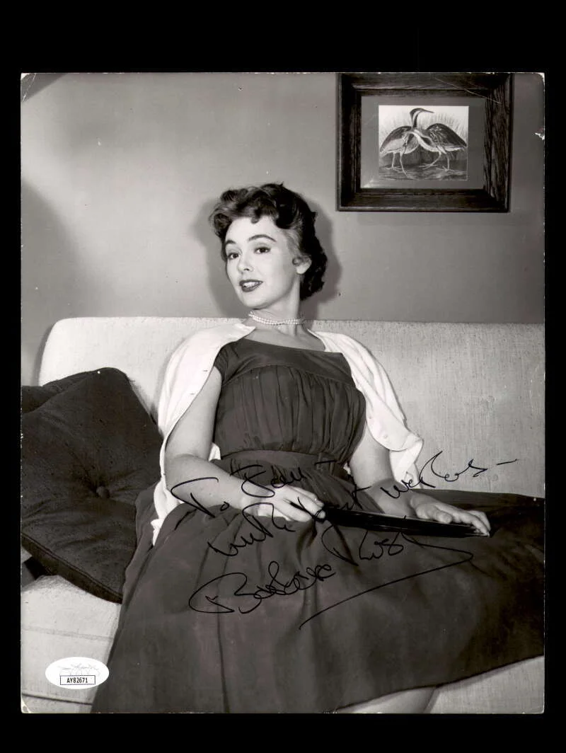 Barbara Rush — Barbara Rush JSA Coa Signed Vintage 8x10 Photograph Autograph
