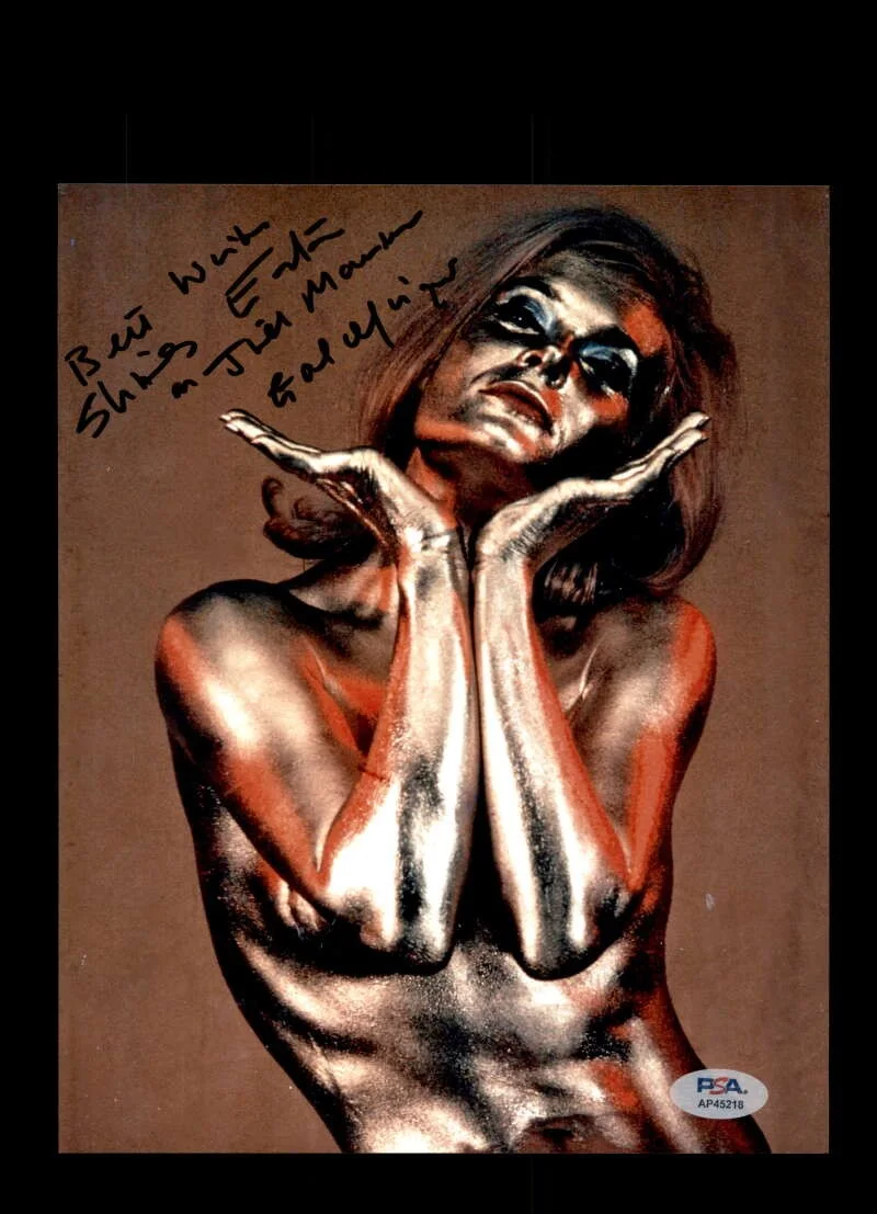 Shirley Eaton — Shirley Eaton PSA DNA Signed 8x10 Photograph Autograph James Bond