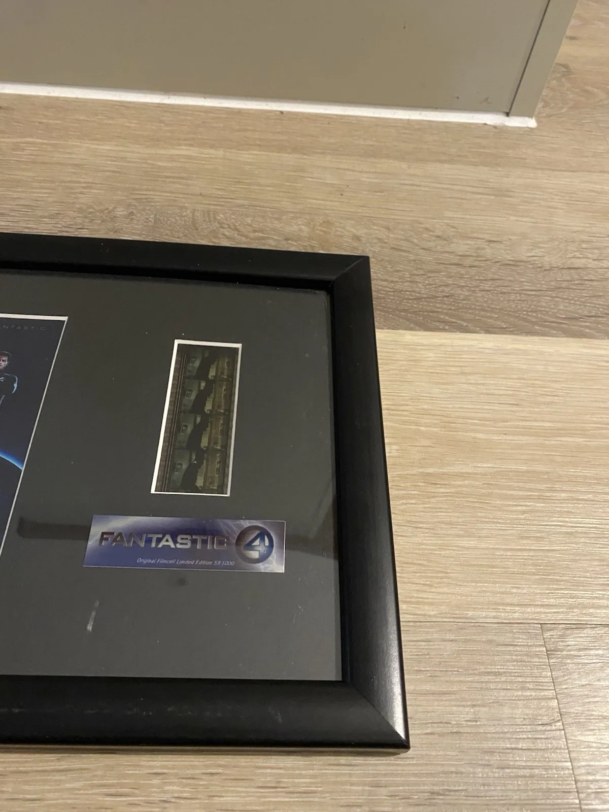Fantastic Four Framed Photo with Film cell. Certificate. COA, image 4