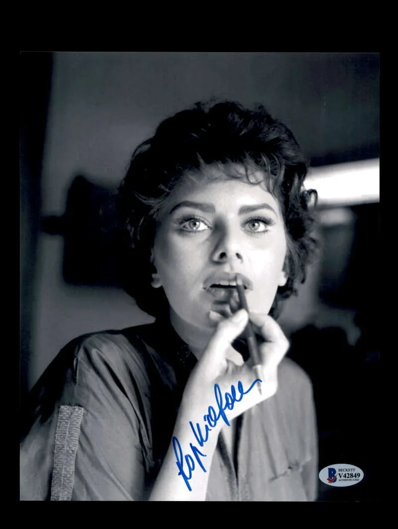 Sophia Loren — Sophia Loren BAS Beckett Coa Signed 8x10 Photo Autograph