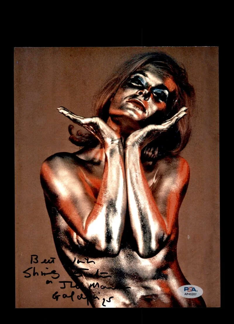 Shirley Eaton — Shirley Eaton PSA DNA Signed 8x10 Photograph Autographed James Bond