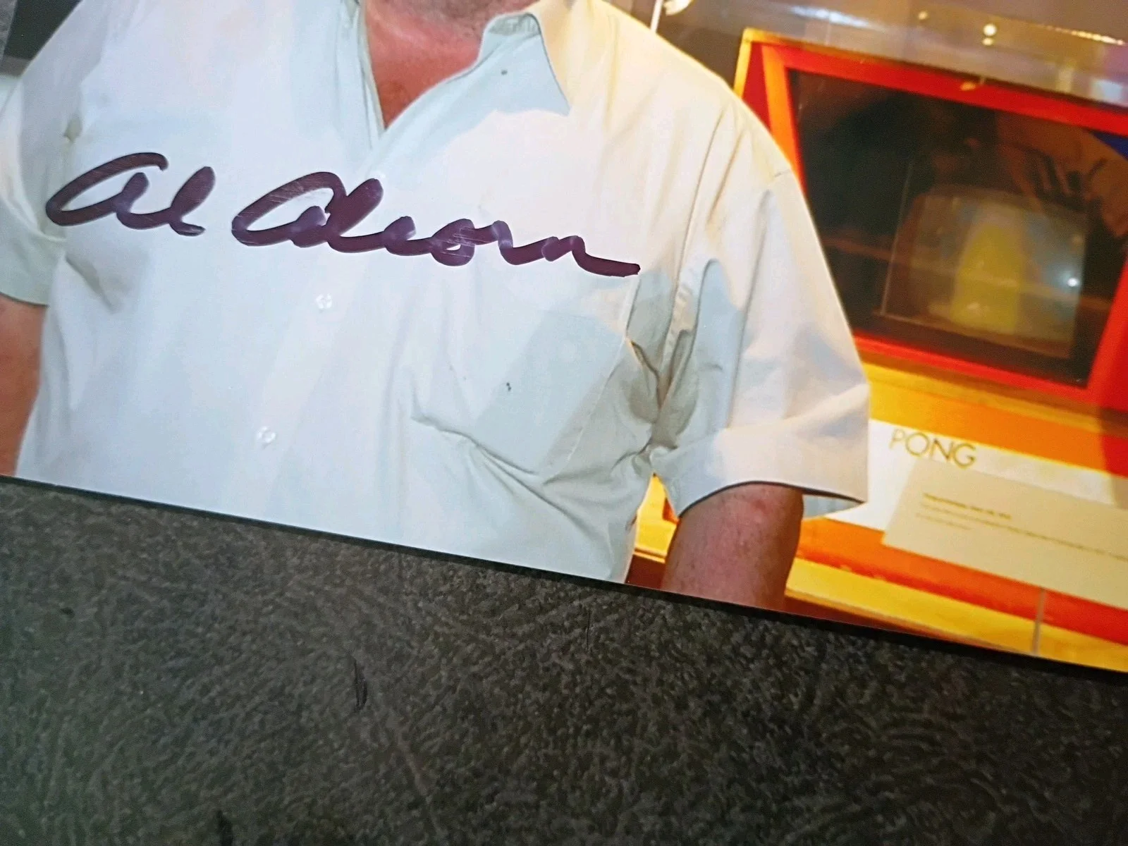 ALLAN ALCORN Authentic Hand Signed Autograph 4X6 Photo - CREATOR OF GAME PONG, изображение 2