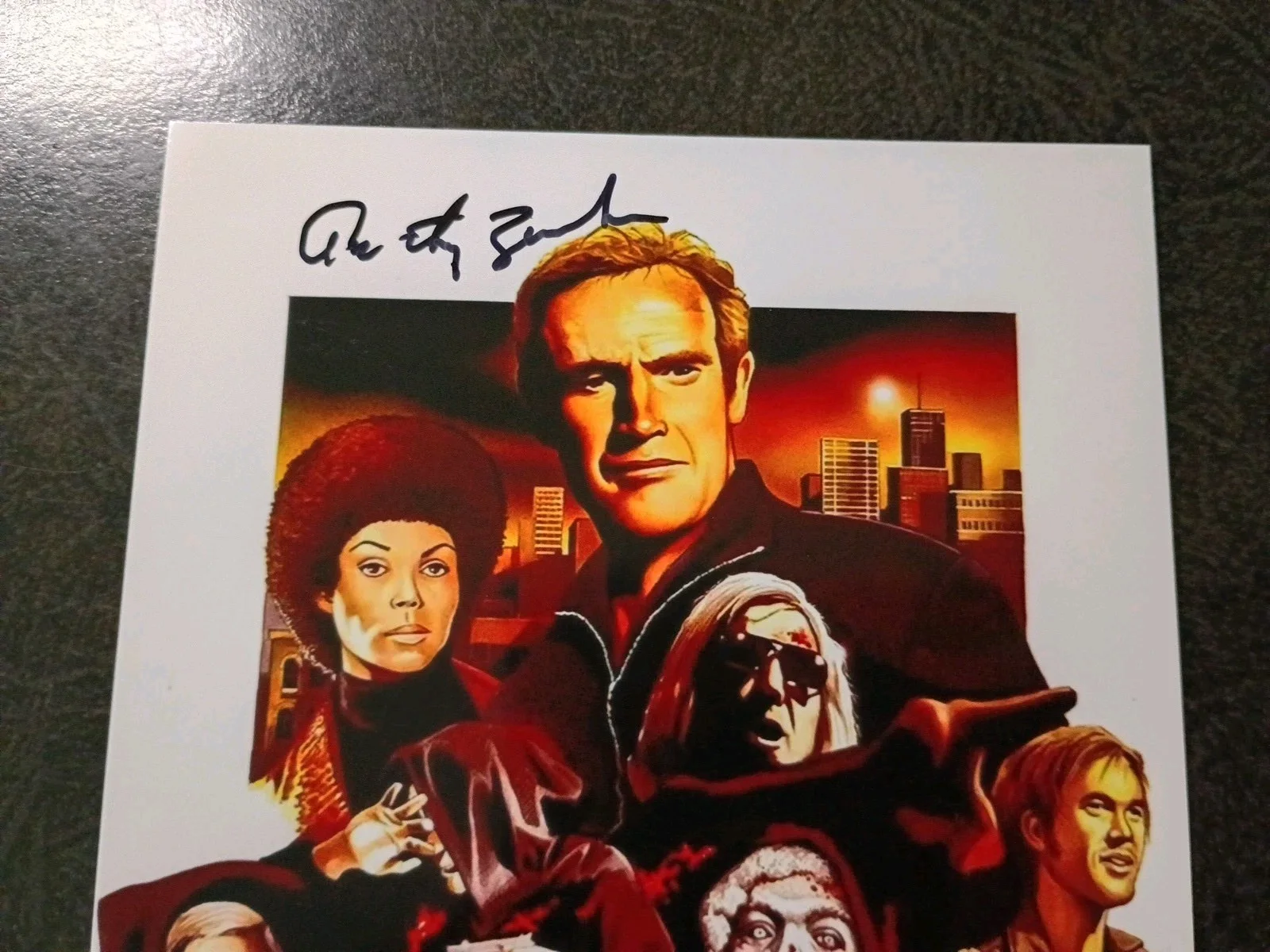 ANTHONY ZERBE — ANTHONY ZERBE As MATTHIAS Hand Signed Autograph 4X6 Photo -- THE OMEGA MAN, изображение 2