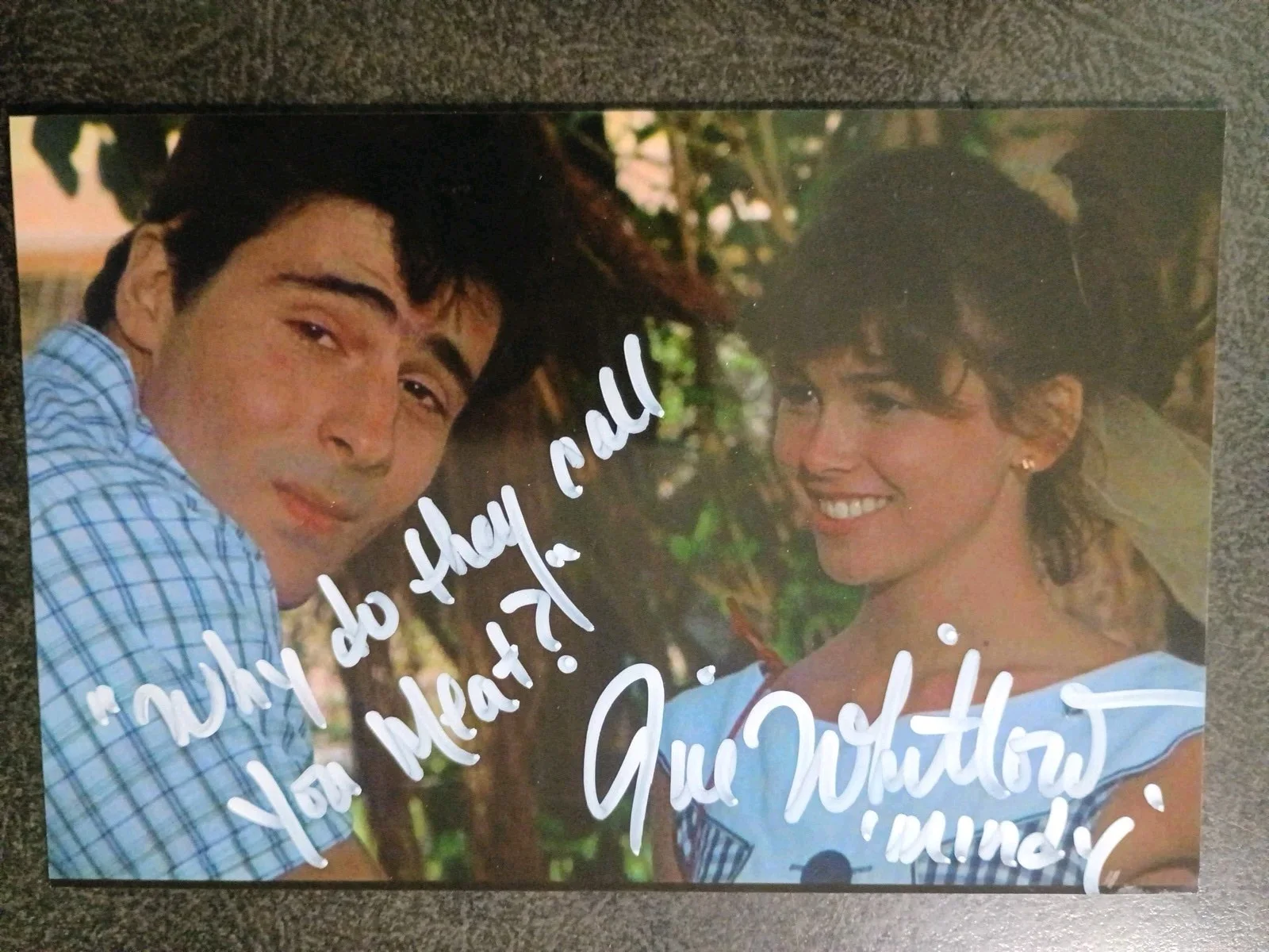 JILL WHITLOW As MINDY — JILL WHITLOW As MINDY Hand Signed Autograph 4X6 Photo -- ACTRESS - PORKY'S