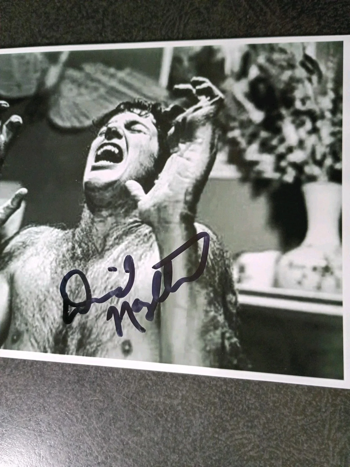 DAVID NAUGHTON — DAVID NAUGHTON Hand Signed Autograph 4X6 Photo -- AMERICAN WEREWOLF IN LONDON, image 2