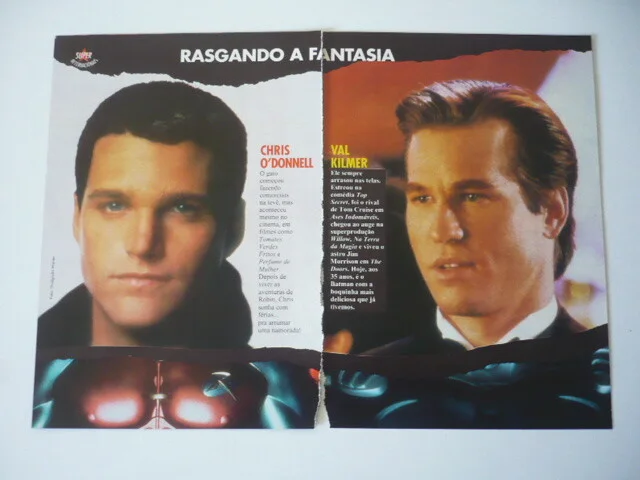 Val Kilmer - Lot of 24 Original Magazine Clippings Cuttings Argentina, изображение 4