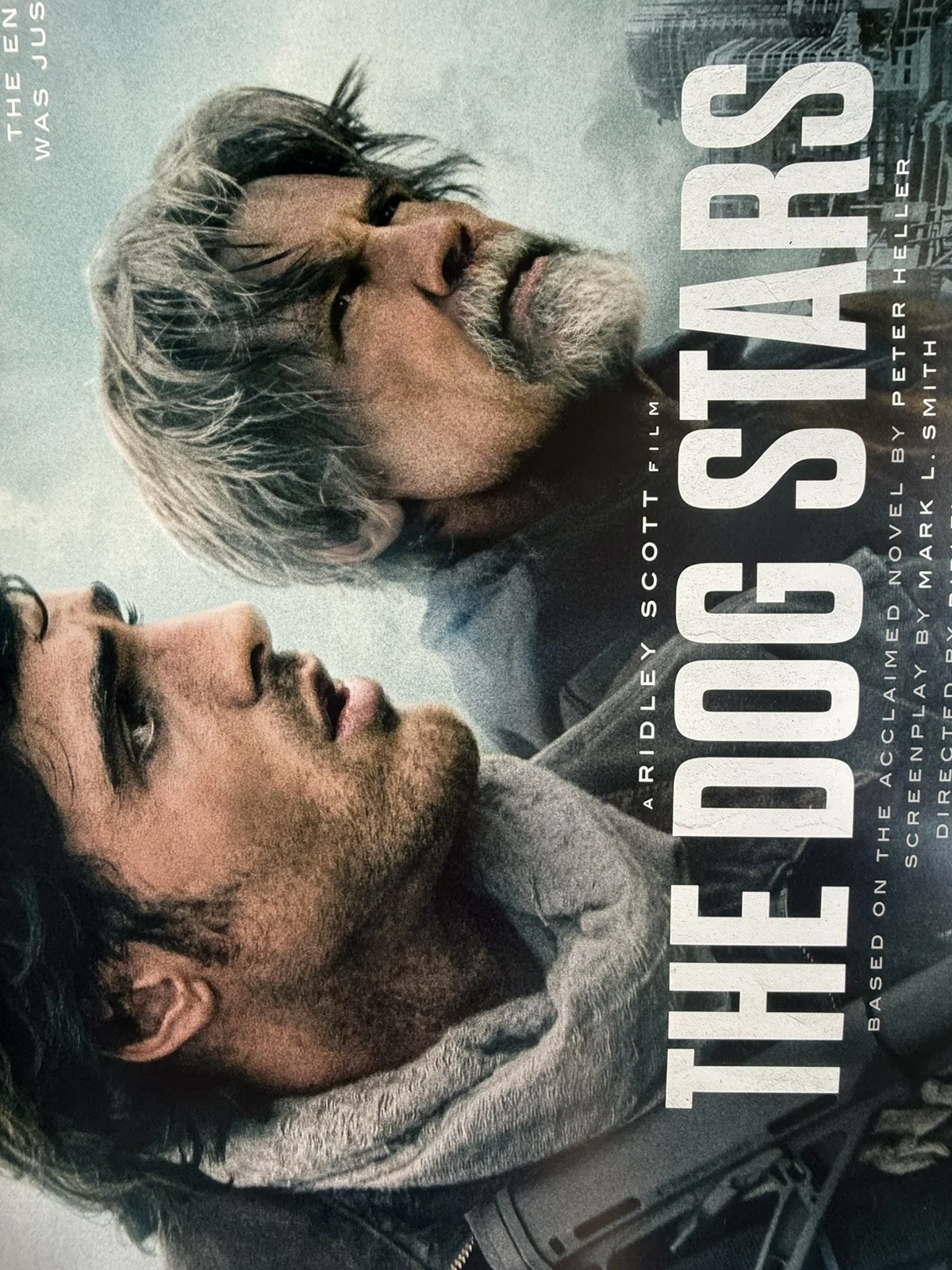 THE DOG STARS MOVIE POSTER 2 Sided ORIGINAL INTL Advance quad 30x40 RIDLEY SCOTT, изображение 4