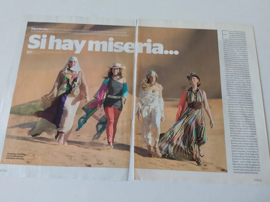 Sarah Jessica Parker Sex & The City Lot 15 Magazine Clippings Cuttings Argentina, изображение 3