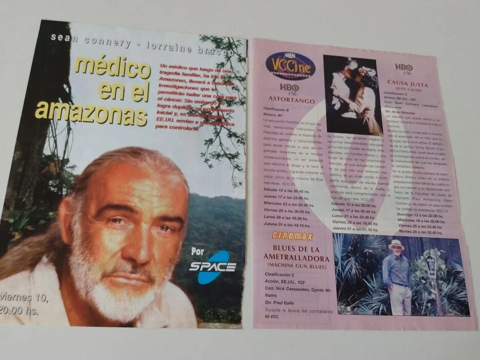 Sean Connery James Bond 007 - Lot of 32 Magazine Clippings Cuttings Argentina, изображение 3