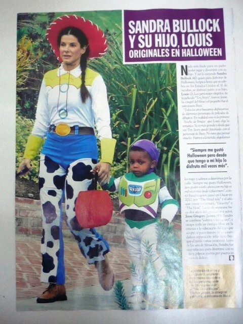 Sandra Bullock - Lot of 25 Original Magazine Clippings Cuttings Argentina, изображение 3