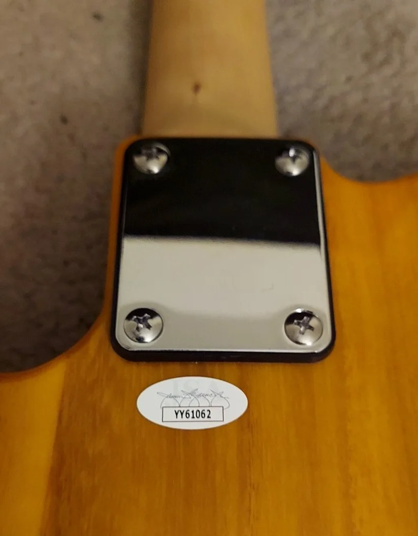 HIM VILLE VALO VV H.I.M. Signed TELECASTER GUITAR COA JSA CERTIFIED #YY61062, изображение 4