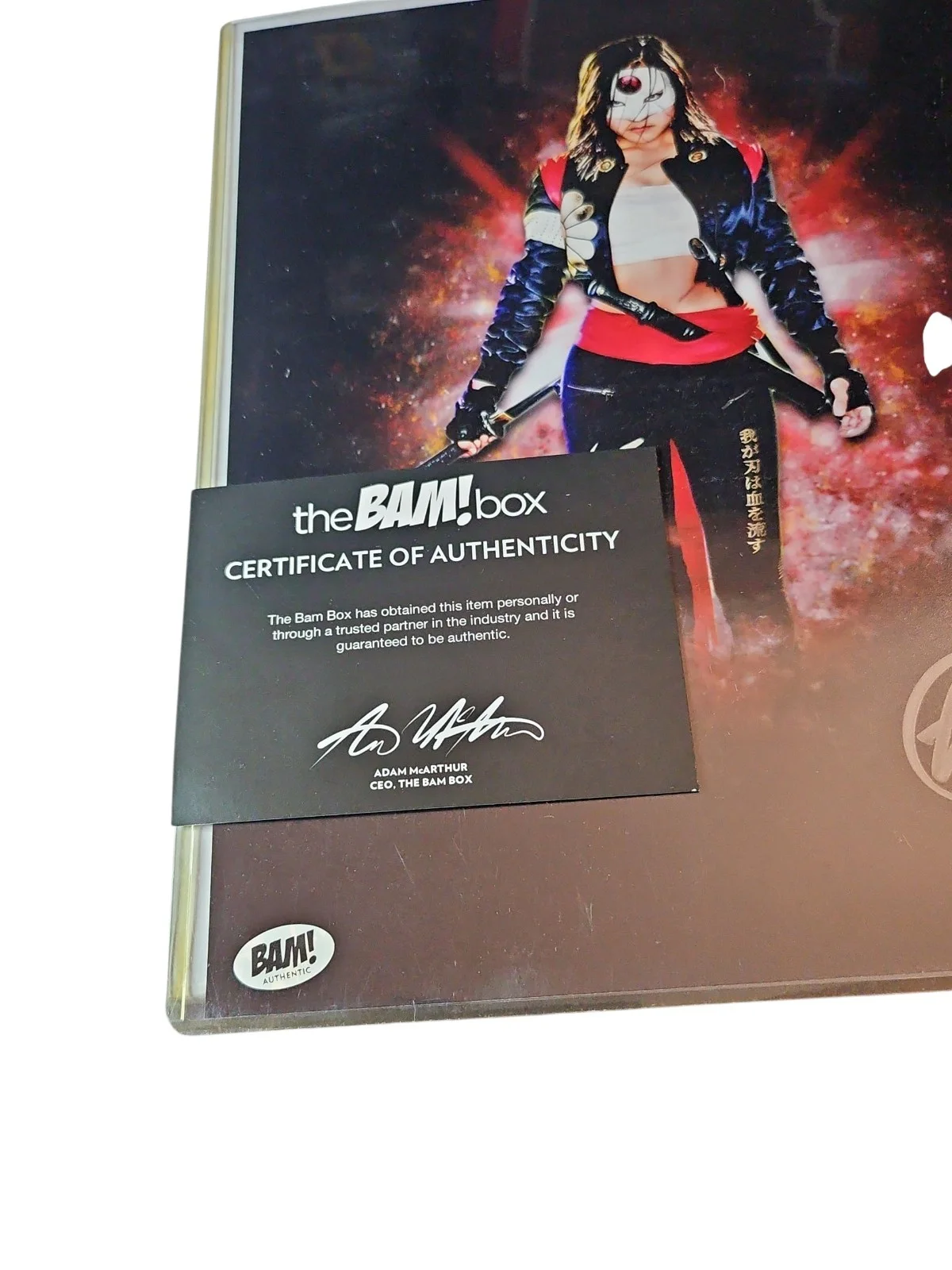 KAREN FUKUHARA — 🔥KAREN FUKUHARA Autographed Signed 8x10 Photo Bam Box COA Suicide Squad KATANA, изображение 2