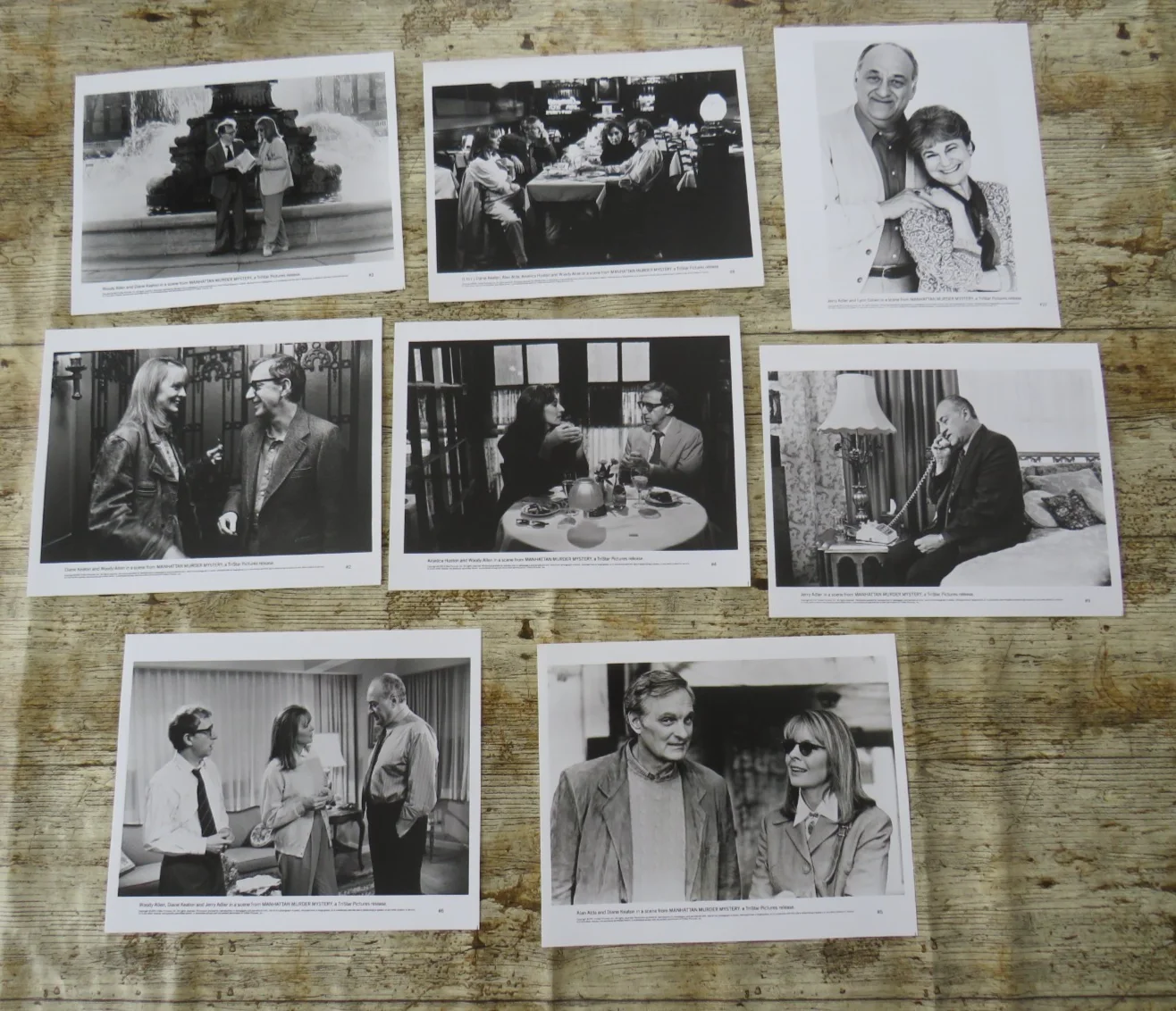 MANHATTAN MURDER MYSTERY GENUINE 1993 CINEMA FILM PRESS KIT Woody Allen 8 PHOTOS, изображение 4