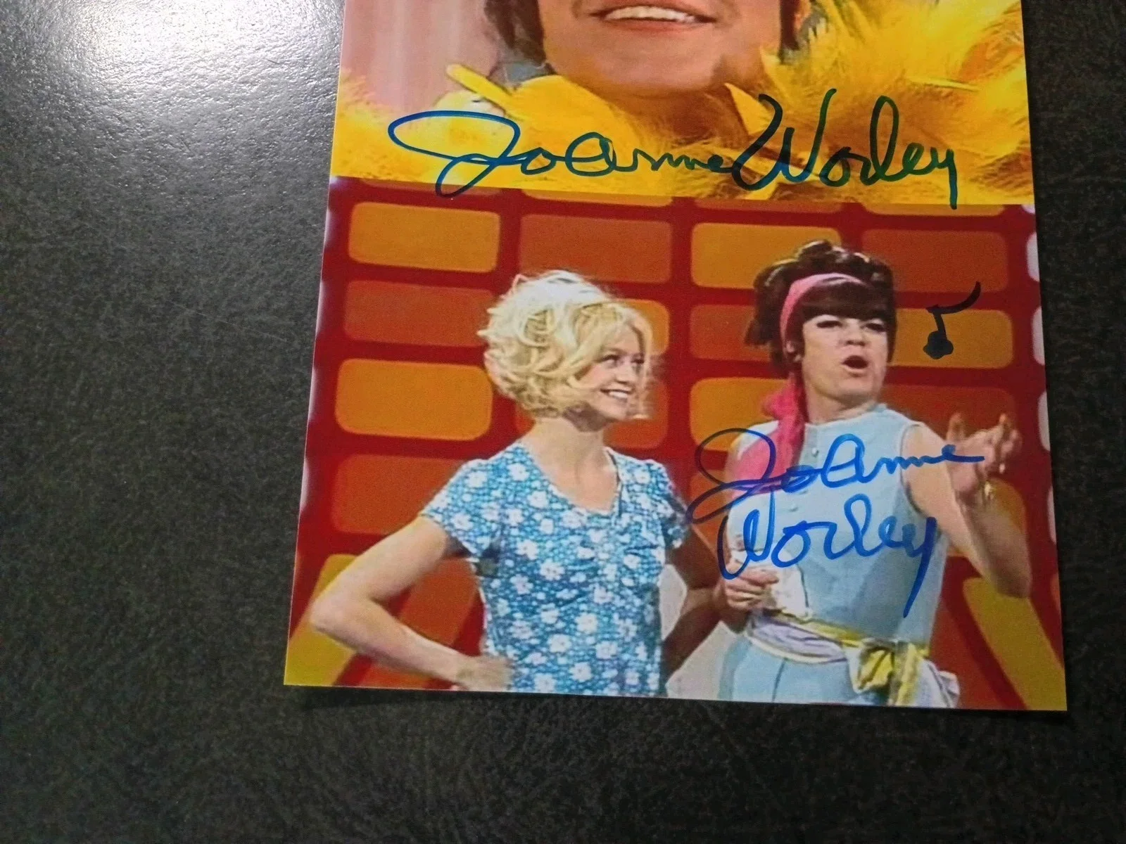 JO ANNE WORLEY hand Signed Autograph 2 TIMES 4X6 Photo - LEGEND COMIC - LAUGH IN, image 2