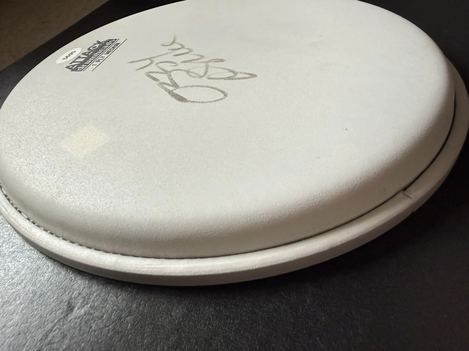 Ozzy Osbourne Signed Attack Drumhead No Authenticity Letter/ Uncertified, image 3