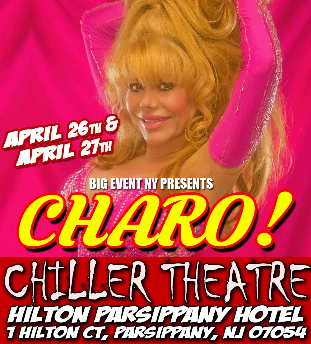 CHARO — ~~ CHARO Authentic Hand-Signed "Cuchi~Cuchi ~ ICON" 8x10 Metallic Photo (JSA), image 3